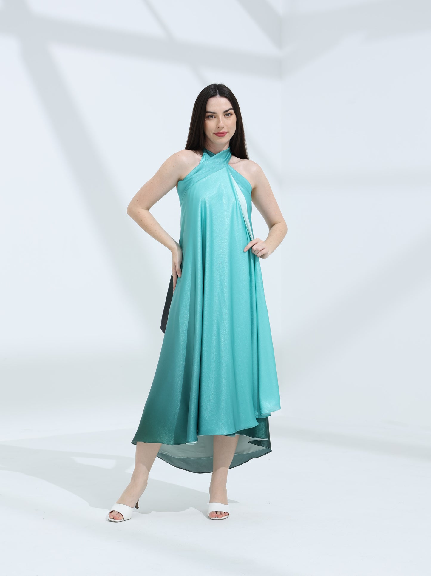 Silk ombré Skirt | تنورة الاومبري الحرير