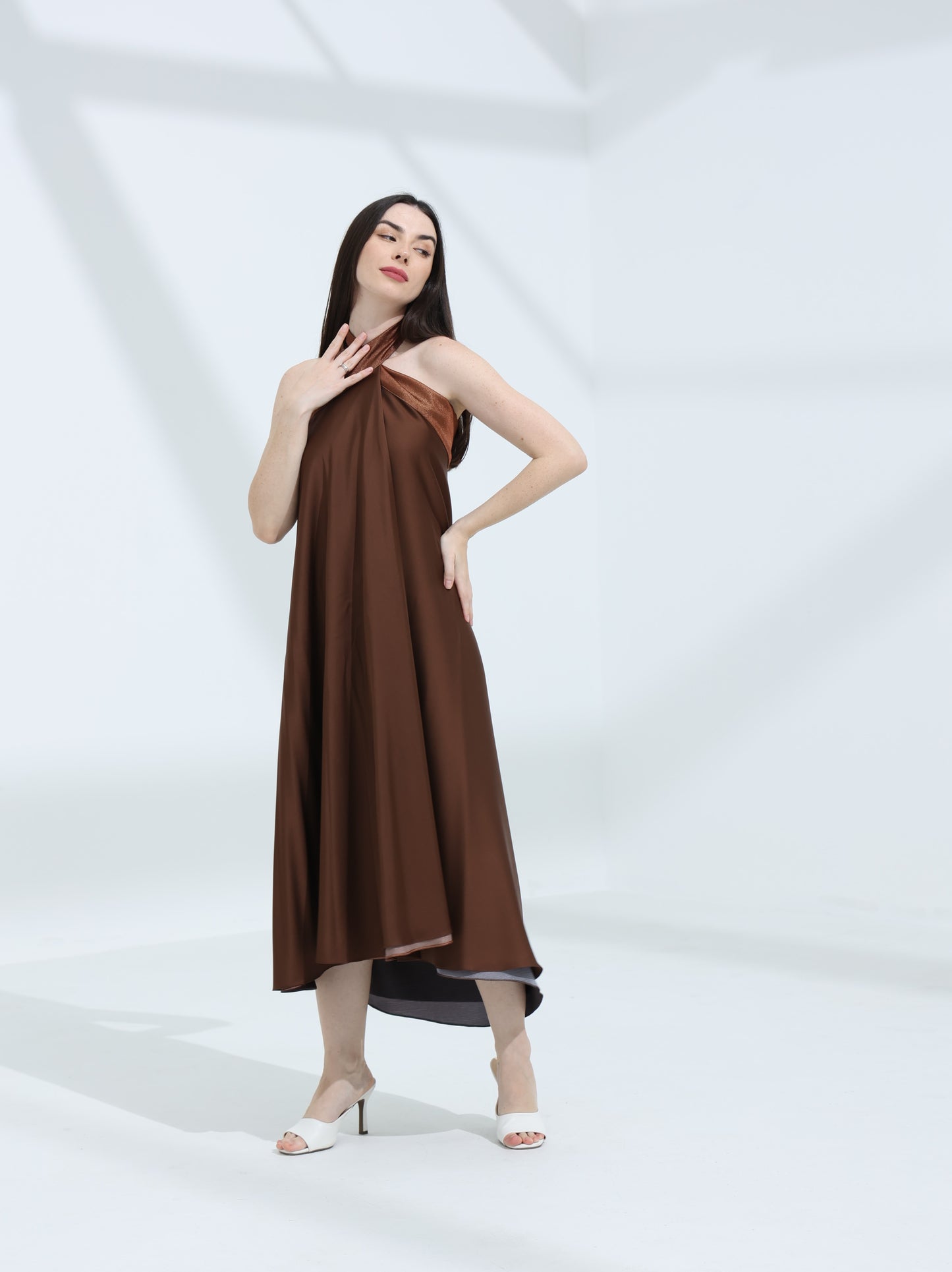 Silk Ombré Skirt | تنورة الاومبري الحرير