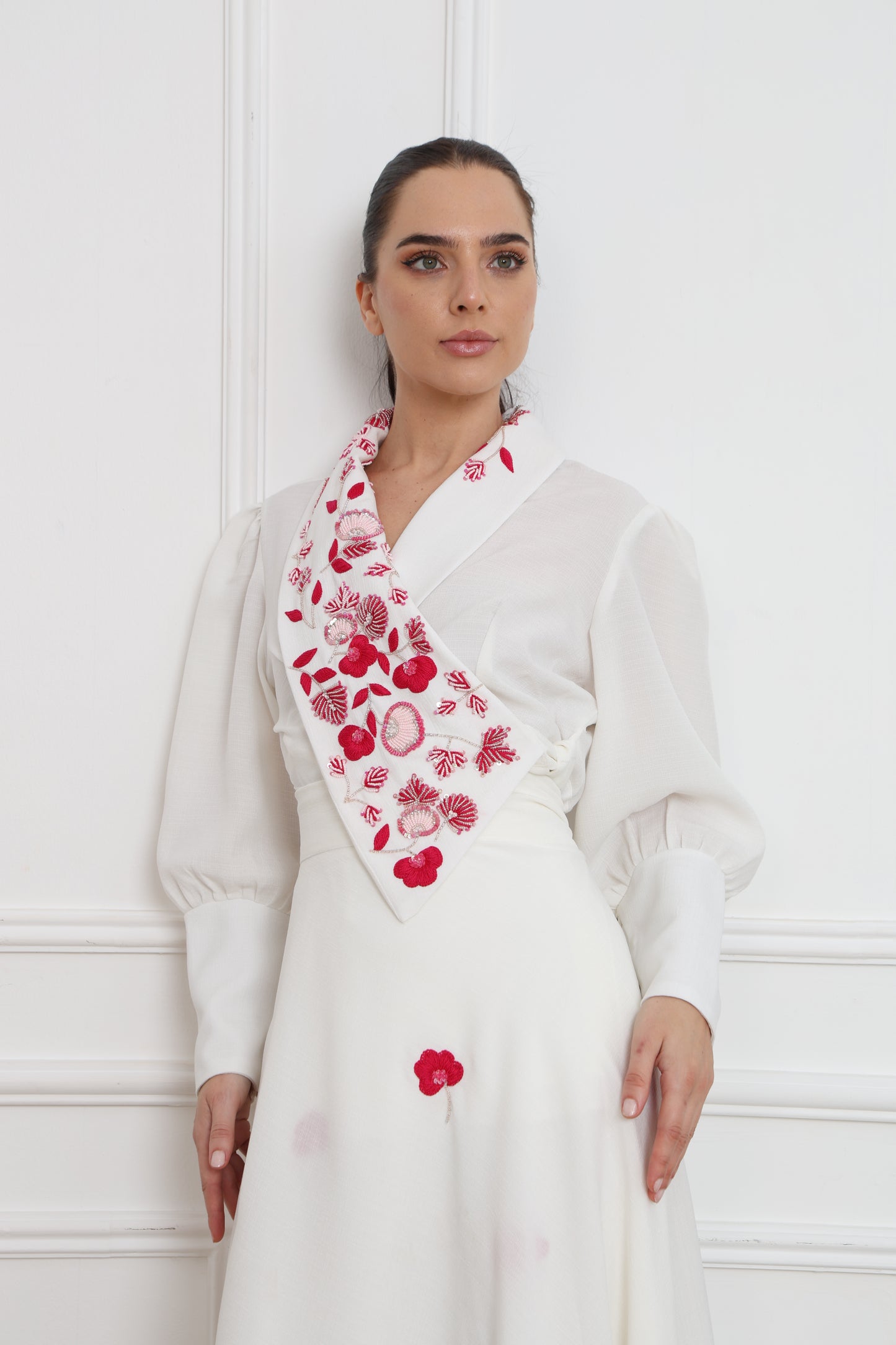 Liea Luxury Linen Skirt Set | طقم تنورة ليّا من اللينن الفاخر