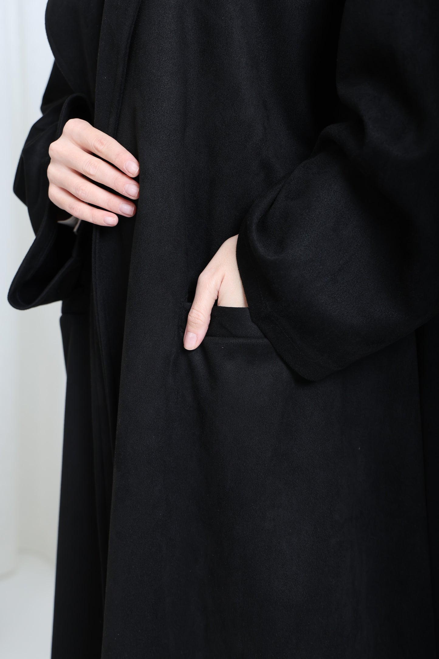 Classic coat - black