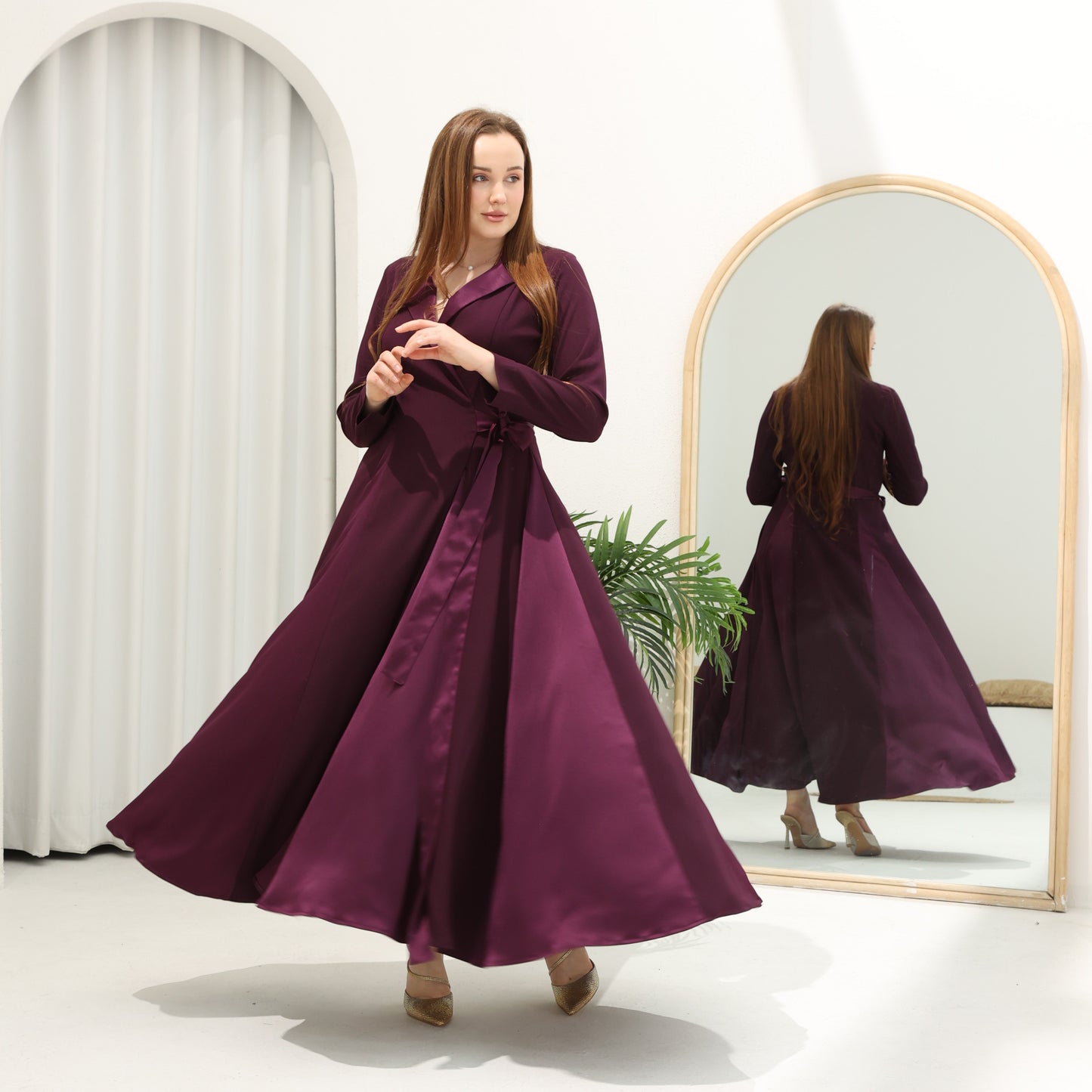 Glamour Dress | Plum