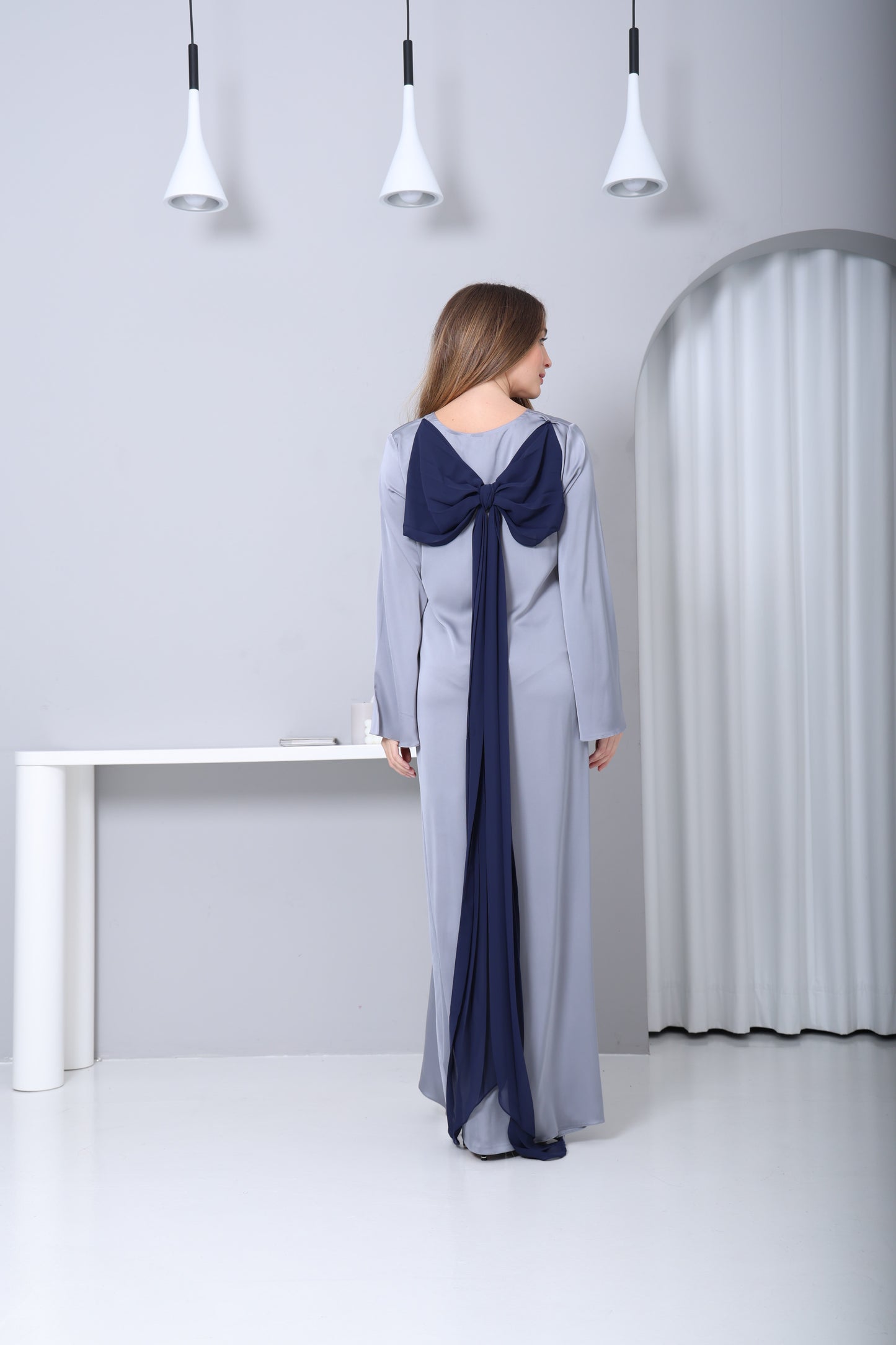 Bow Dress | جلابية نفاس الفيونكه