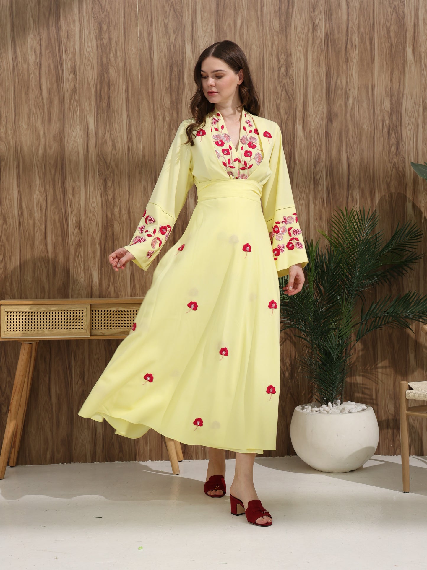 Kimono Set | طقم تنورة كيمونو