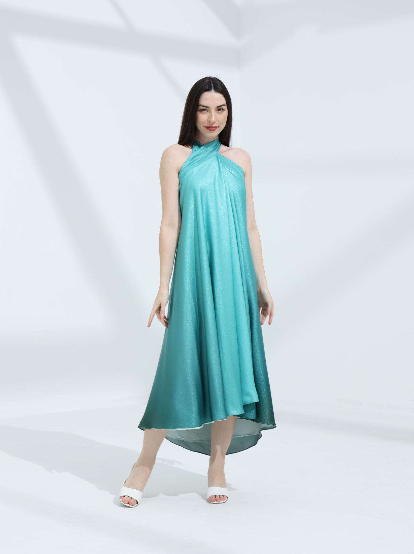 Silk ombré Skirt | تنورة الاومبري الحرير