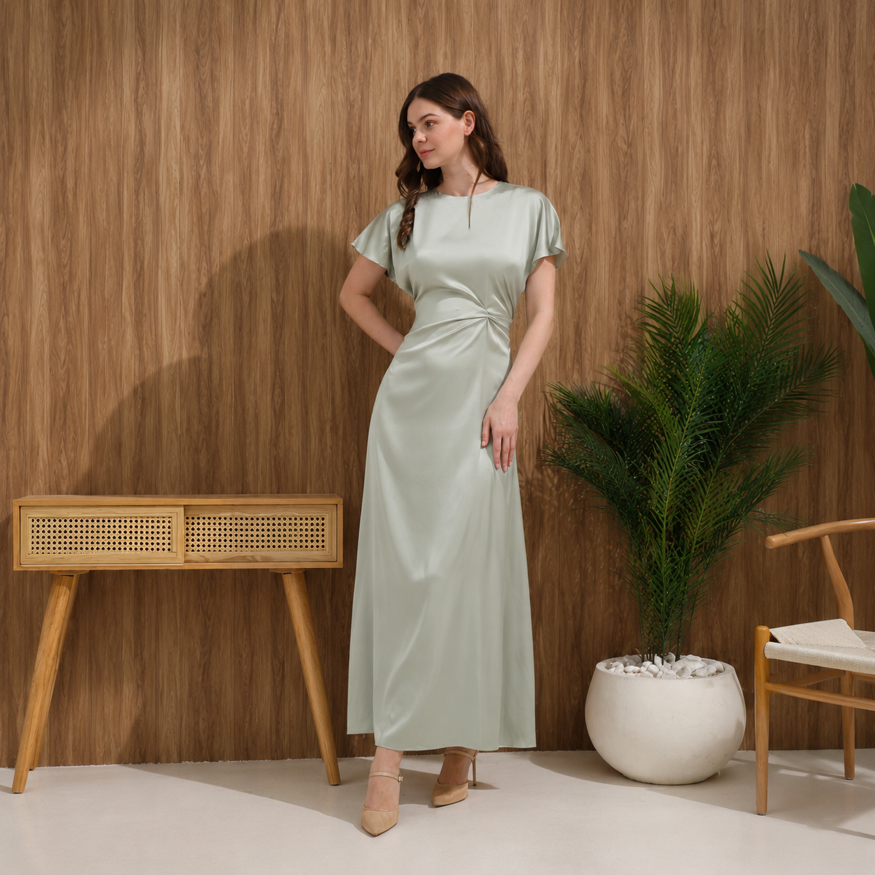 Star Dress | Sage Mist