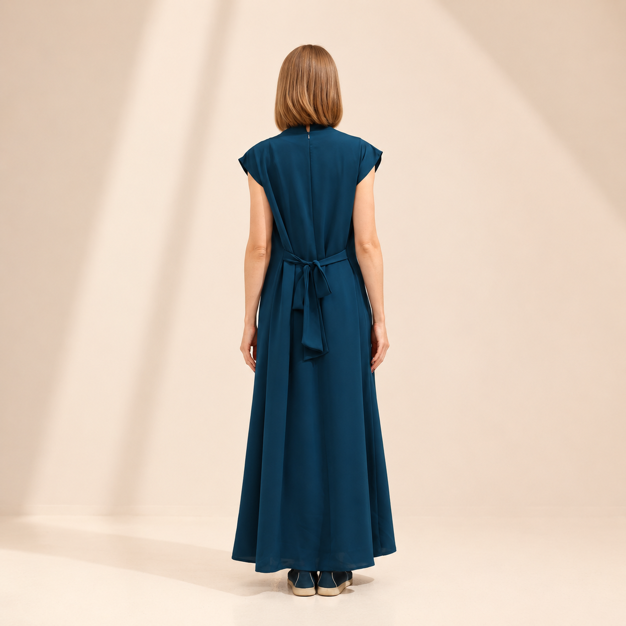 Curve Dress | ocean Blue