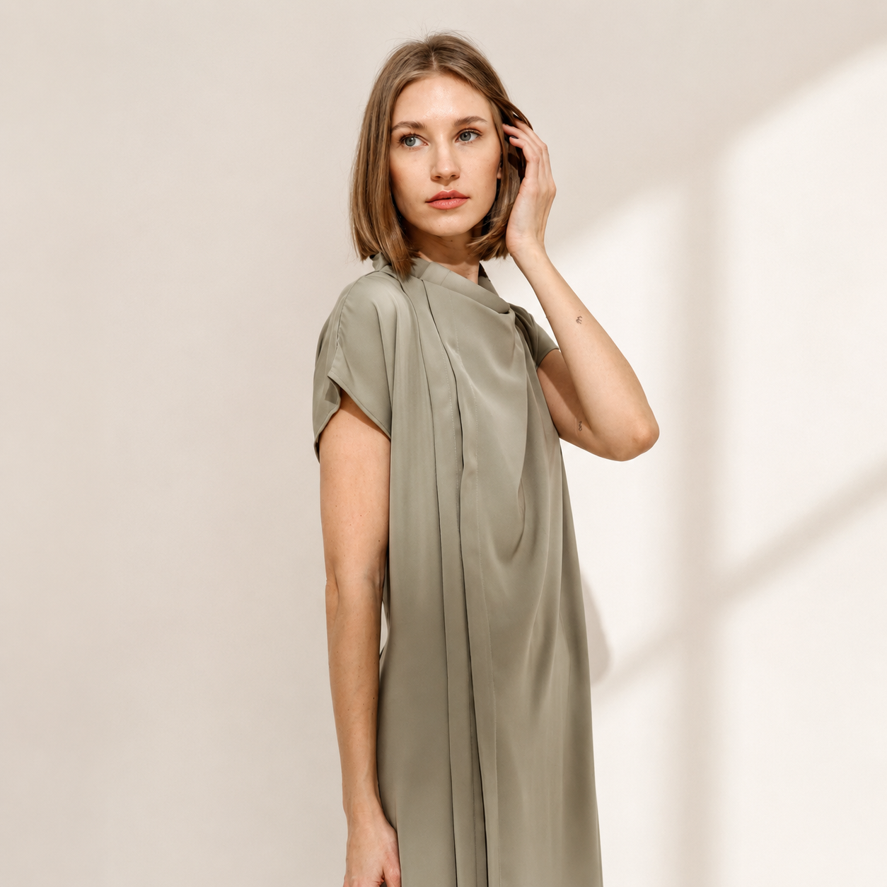 Curve Dress | Matcha