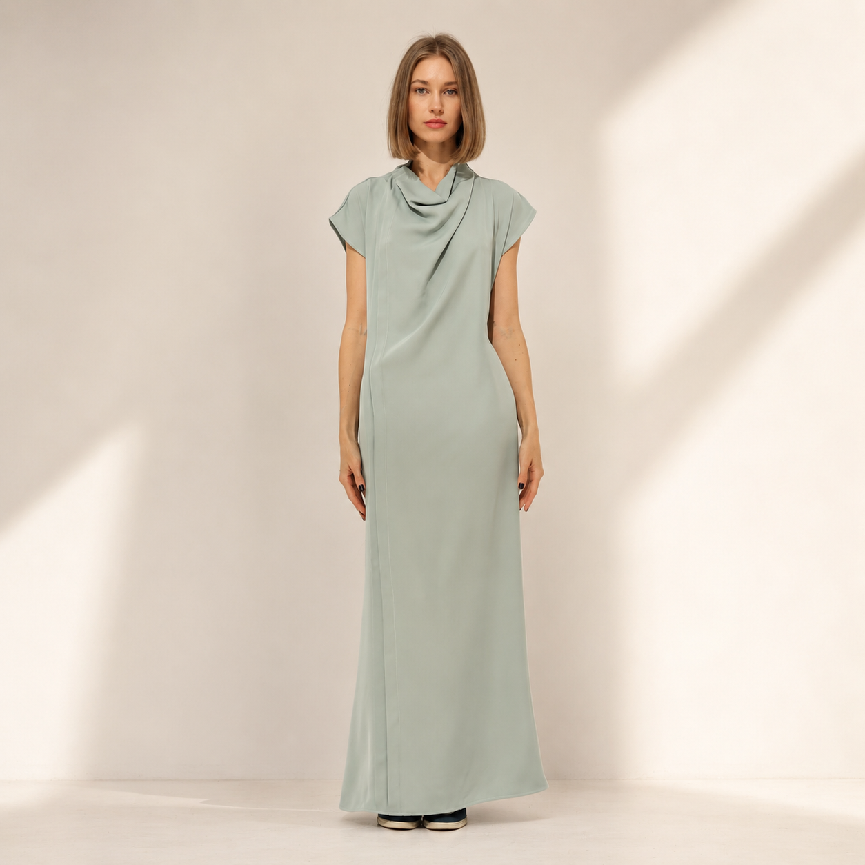 Curve Dress | Blue Haze
