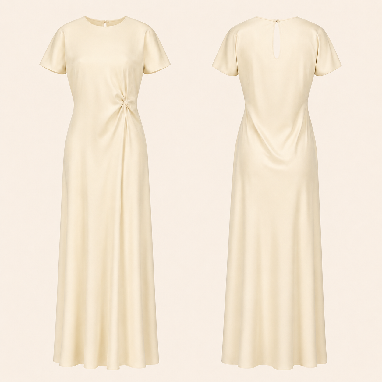Star Dress | Vanilla Cream