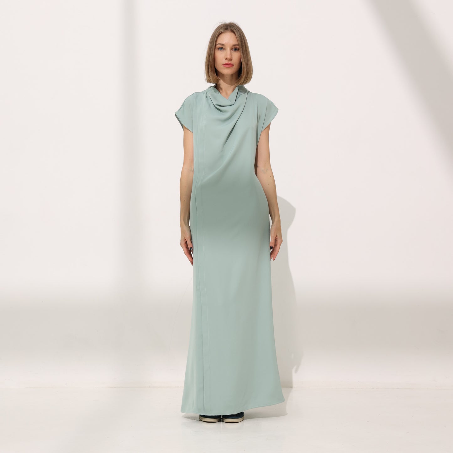 Curve dress |  Light blue