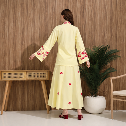 Kimono Set | طقم تنورة كيمونو