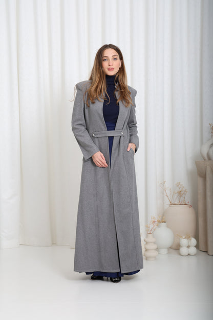 coat - gray