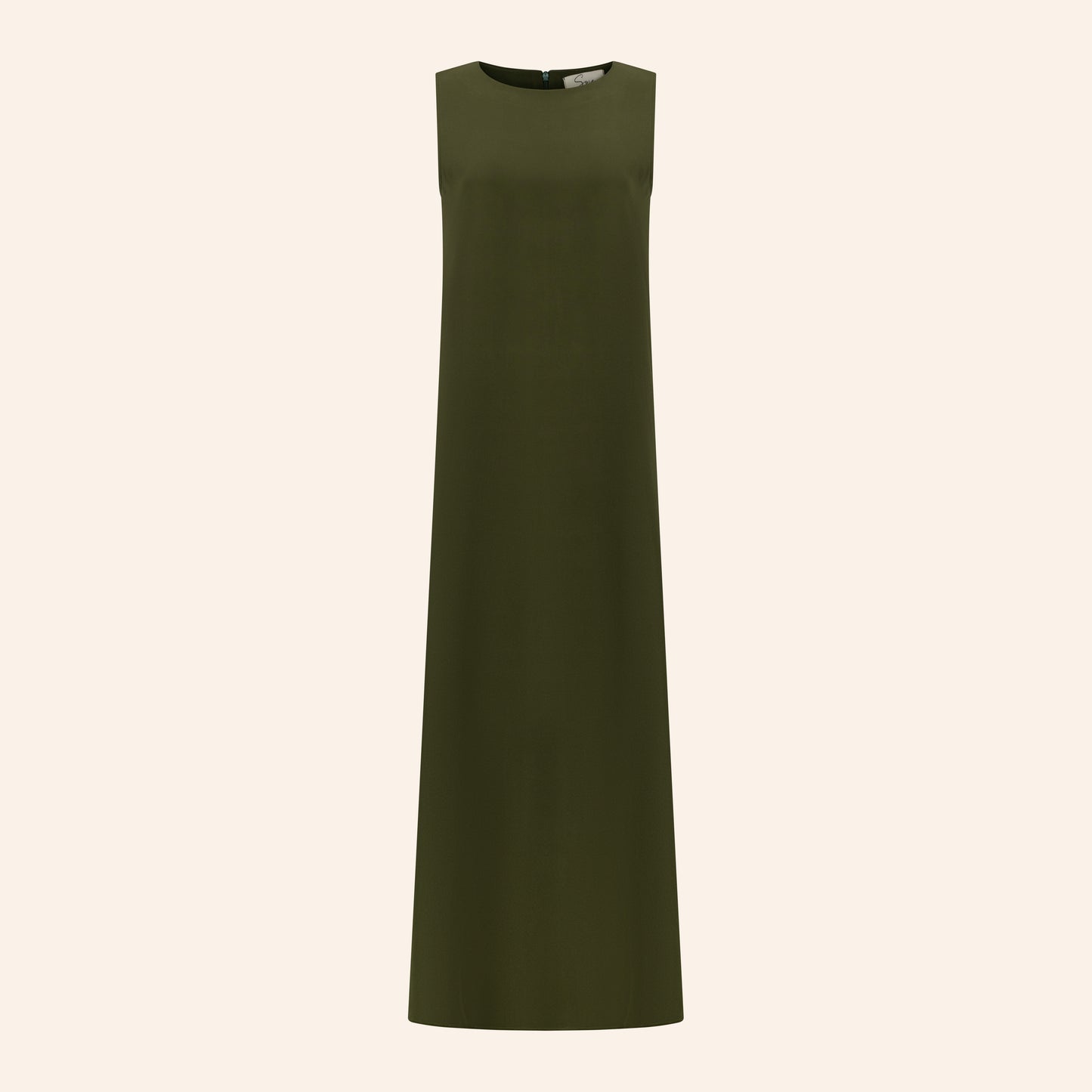 Classic dress | dark green