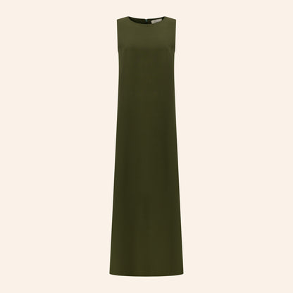Classic dress | dark green