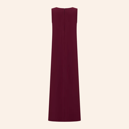 Classic dress | Maroon