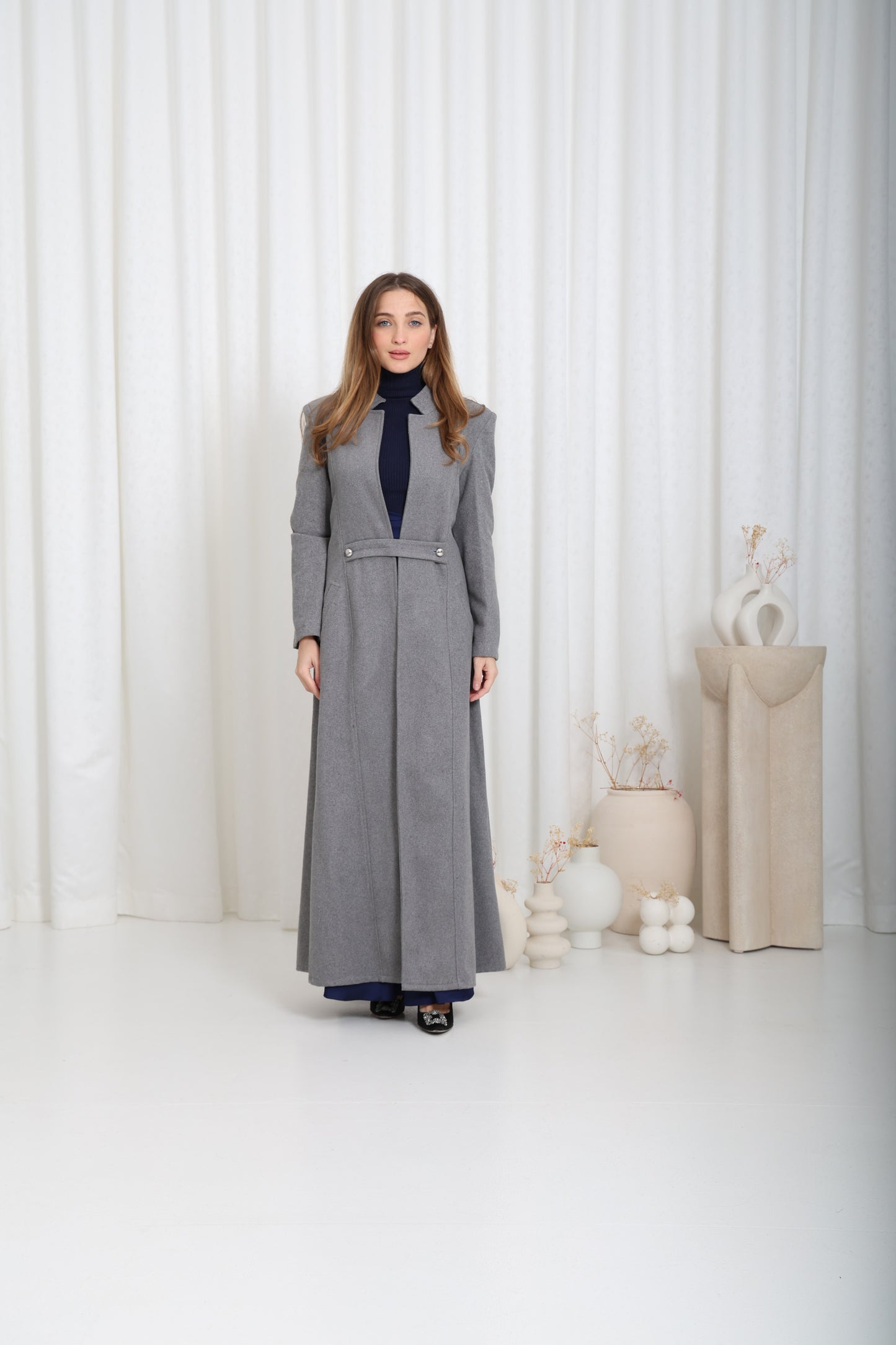 coat - gray