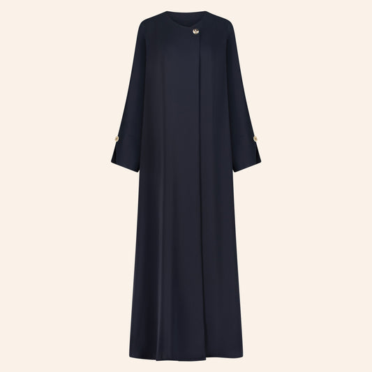 Navy Abaya | عباية كحلية
