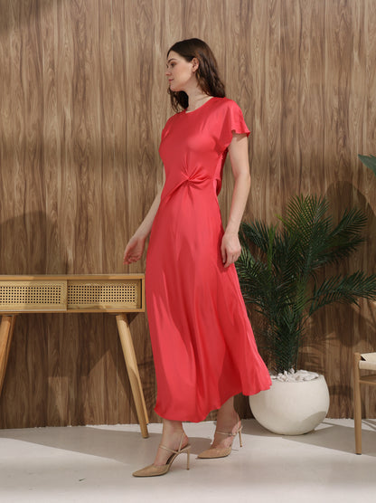 Star Dress | Hot Red
