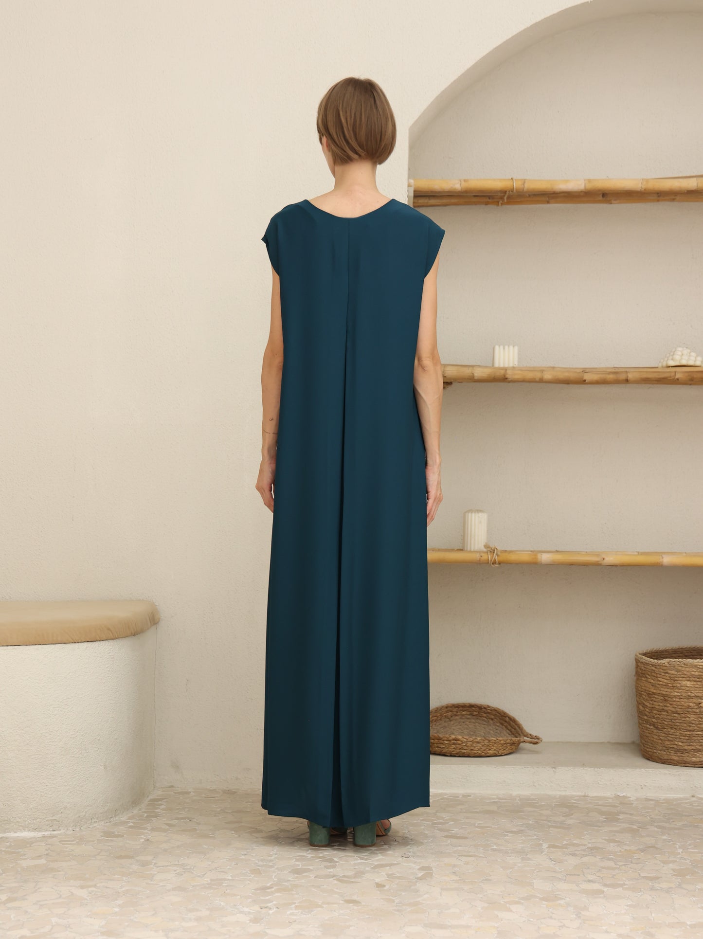 Ayla Dress | Ocean Blue