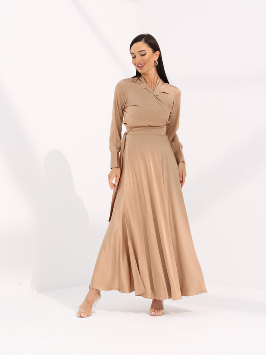 Caramel Skirt set