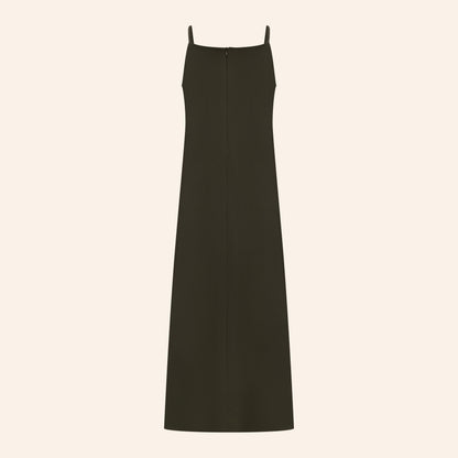 Classic dress | dark green