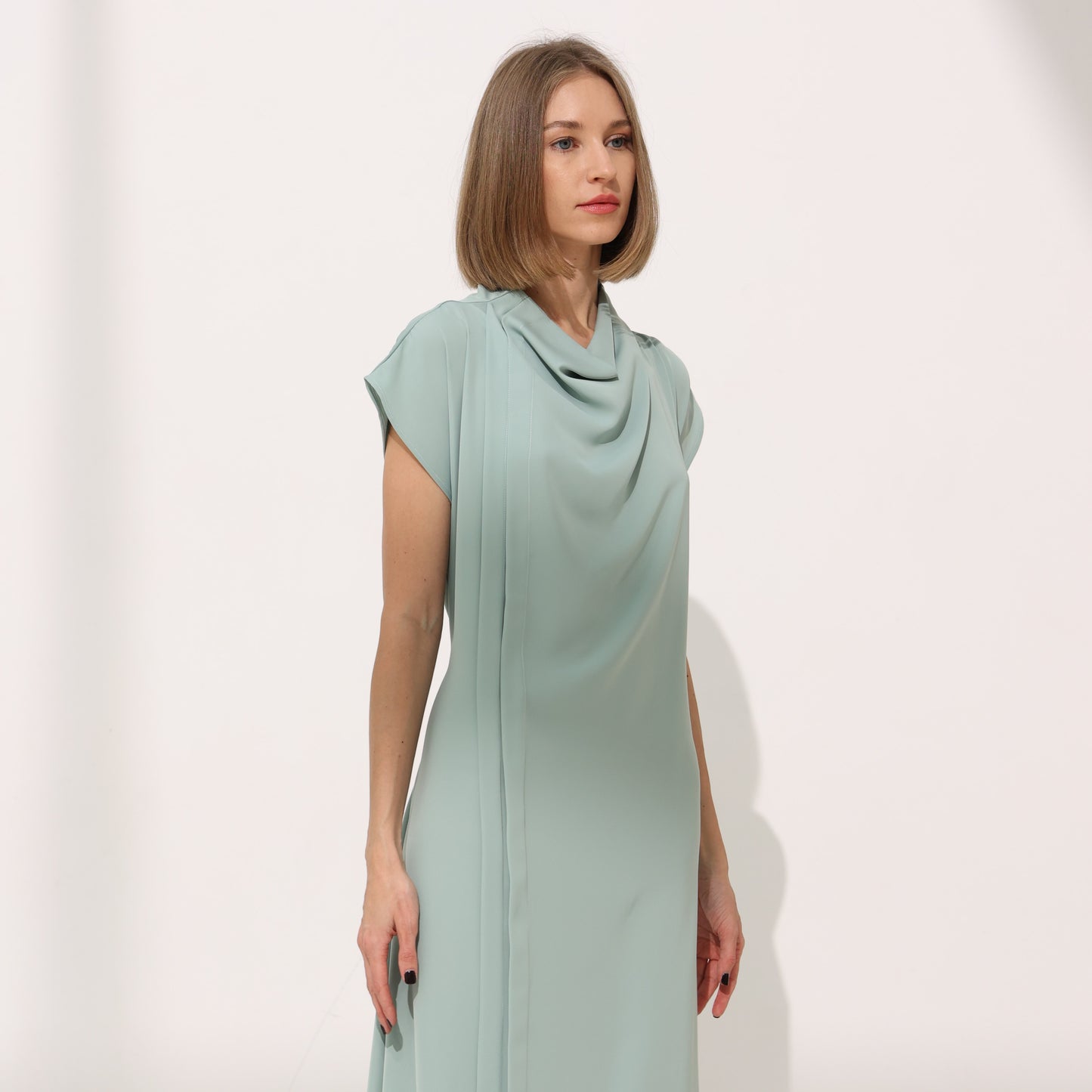 Curve dress |  Light blue