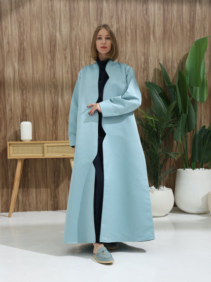 Waved abaya | Blue