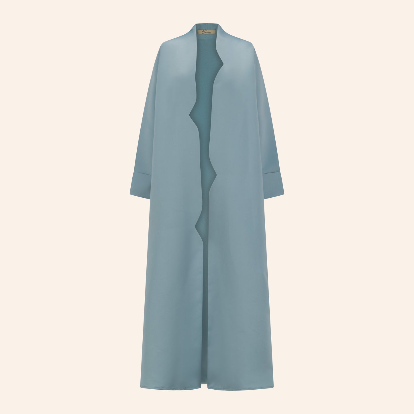 Waved abaya | Blue