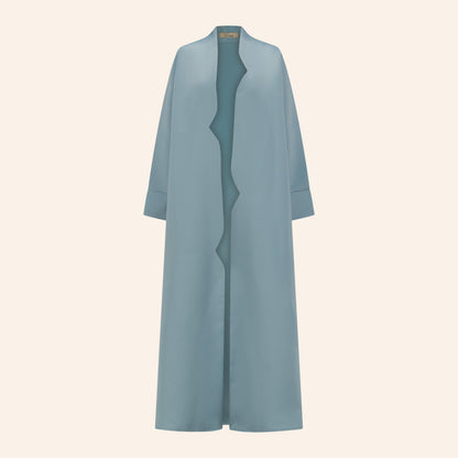 Waved abaya | Blue