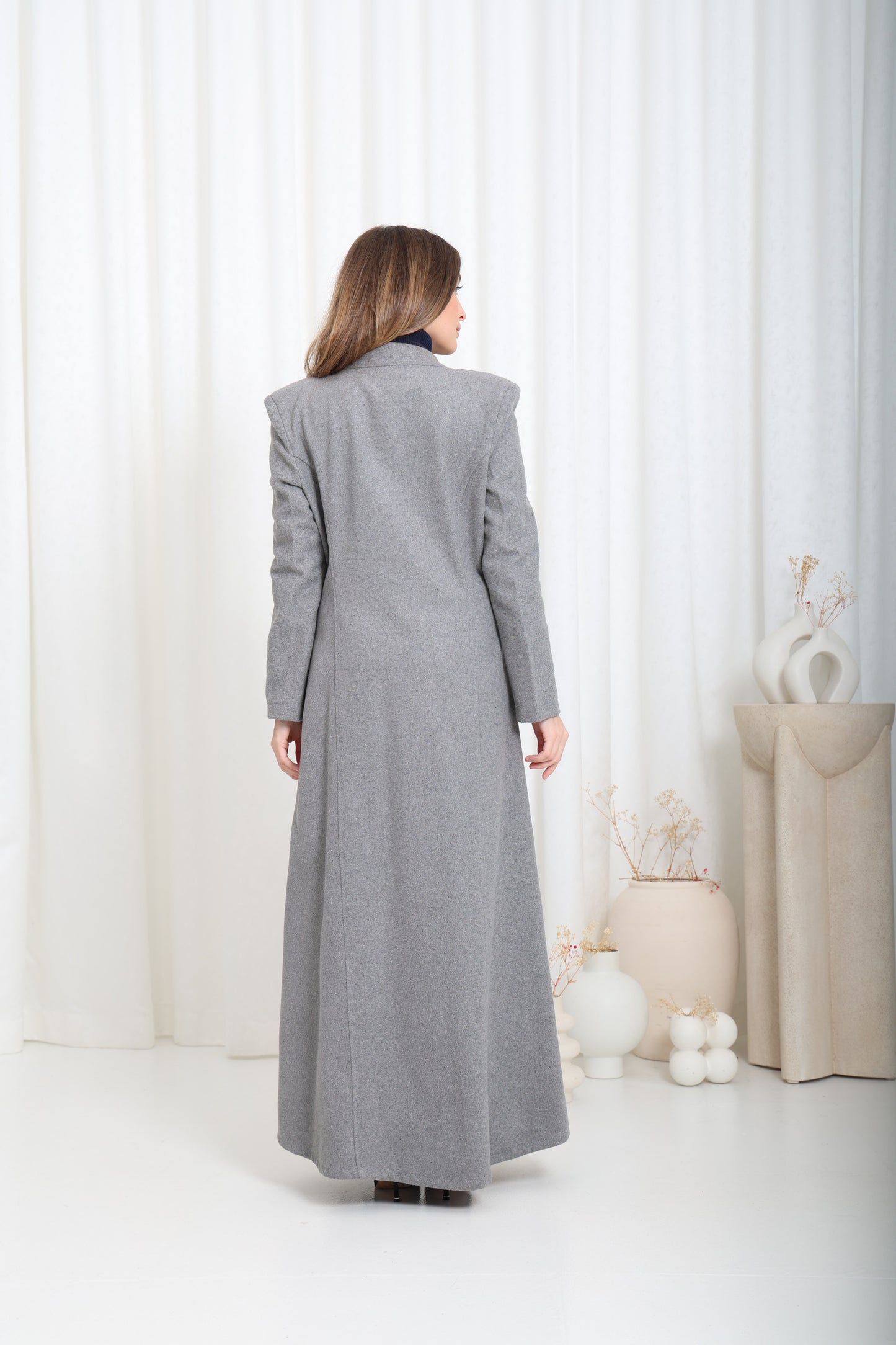 coat - gray