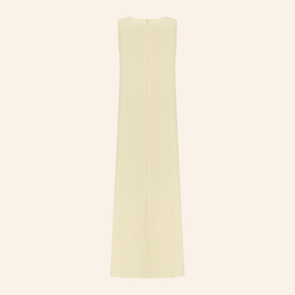 Classic dress | butter yellow