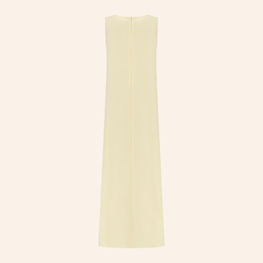 Classic dress | butter yellow