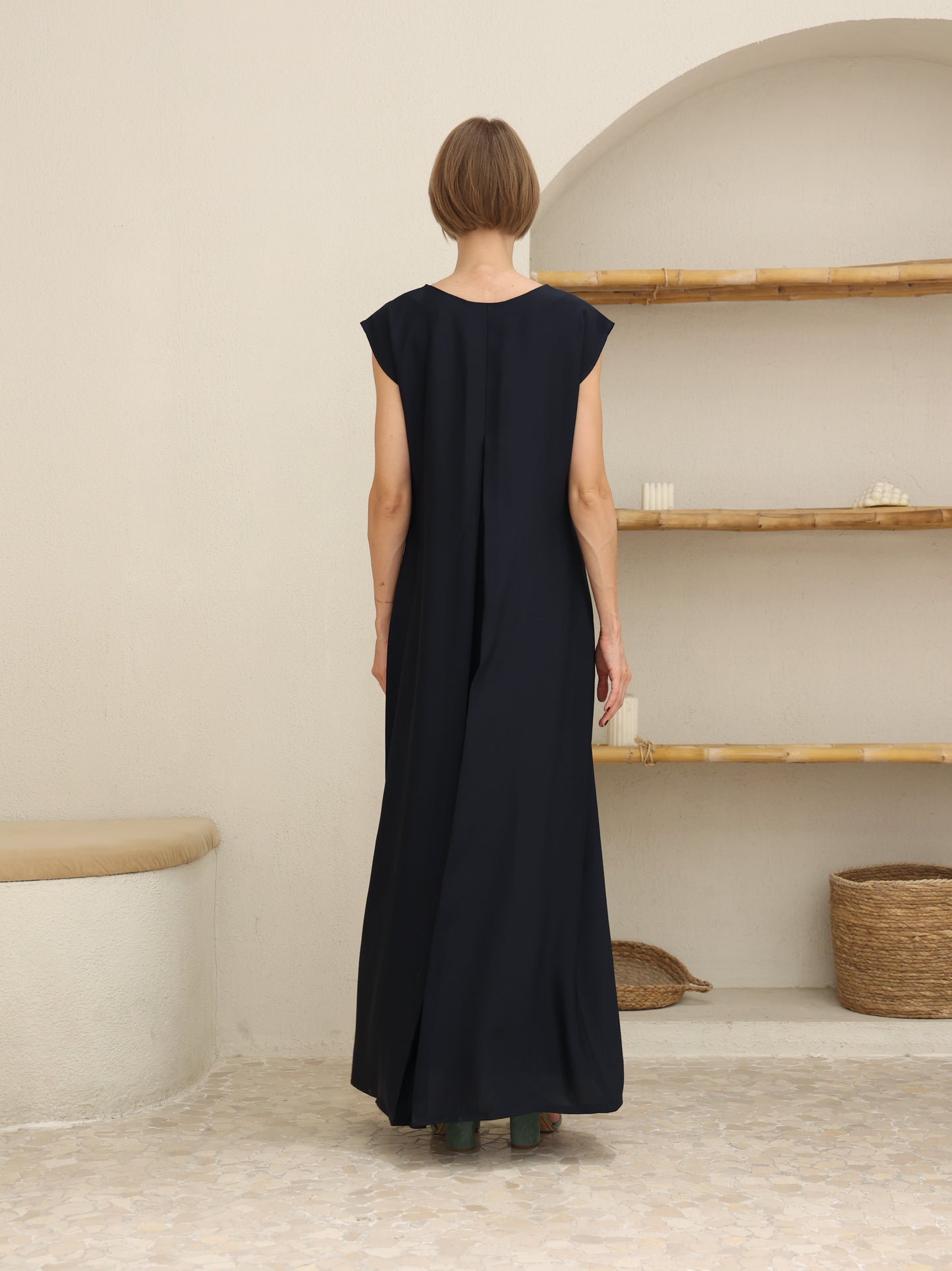Ayla Dress | Navy Blue