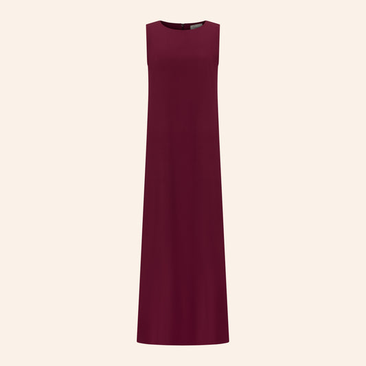 Classic dress | Maroon