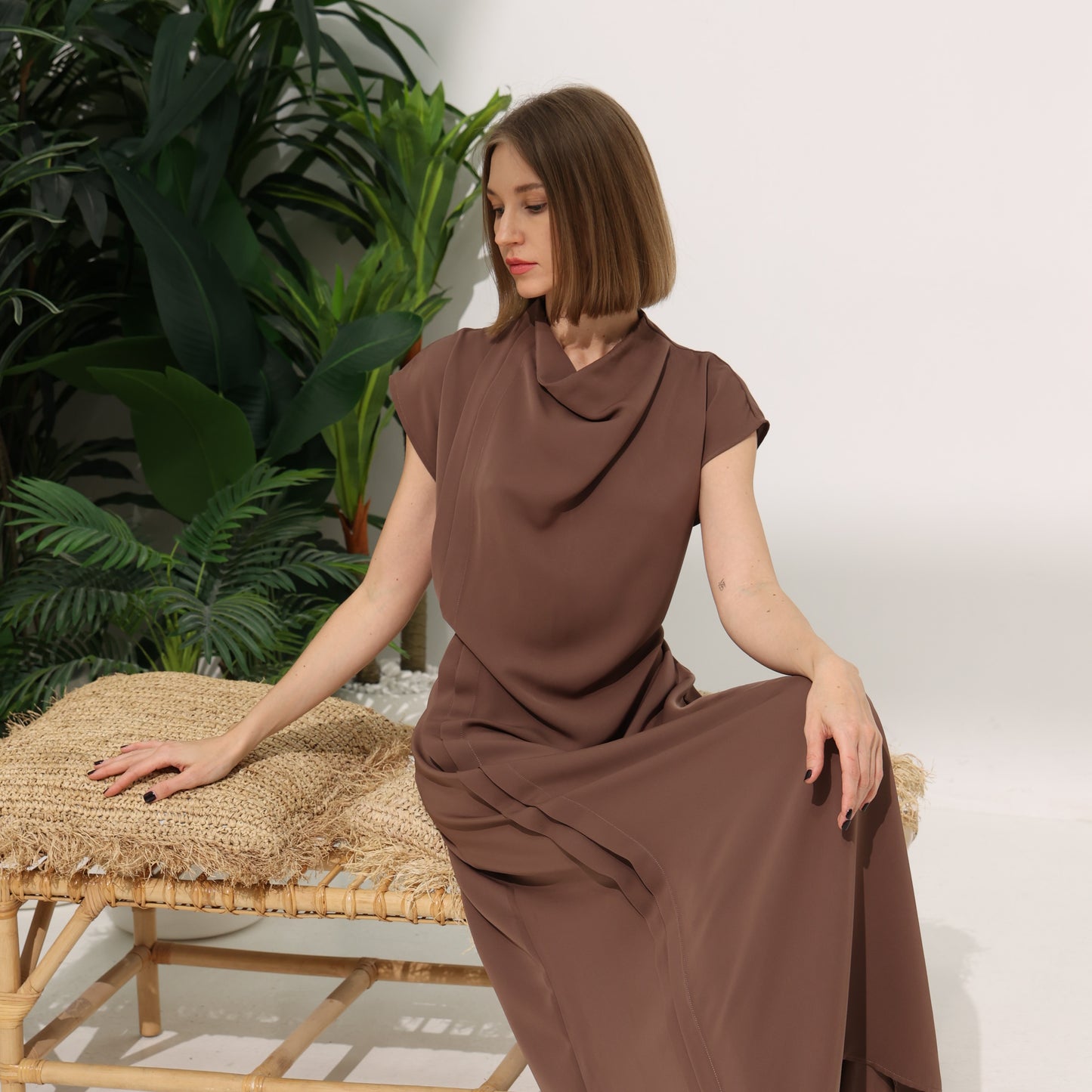 Curve dress | Mocca