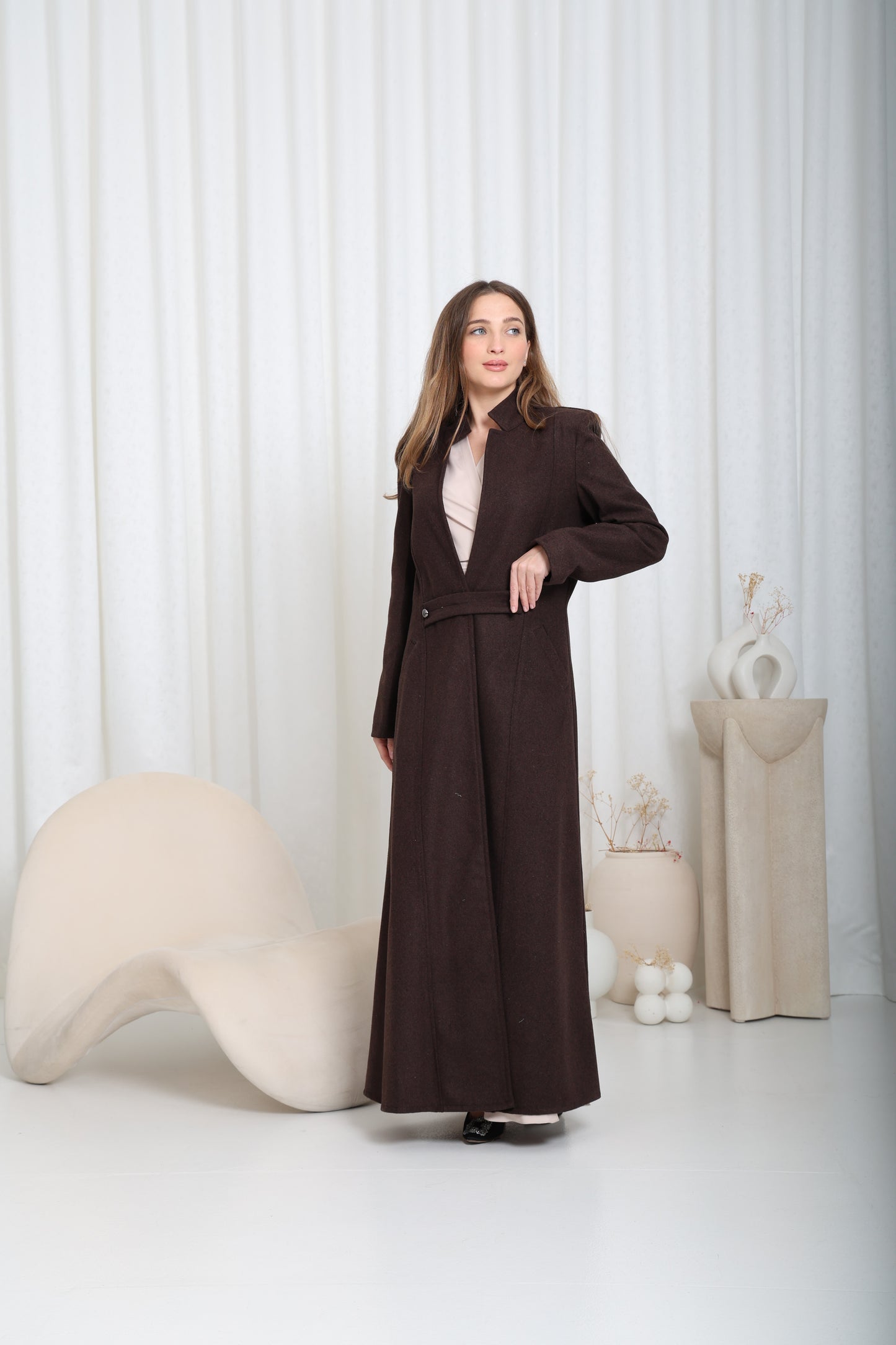 coat - Dark brown