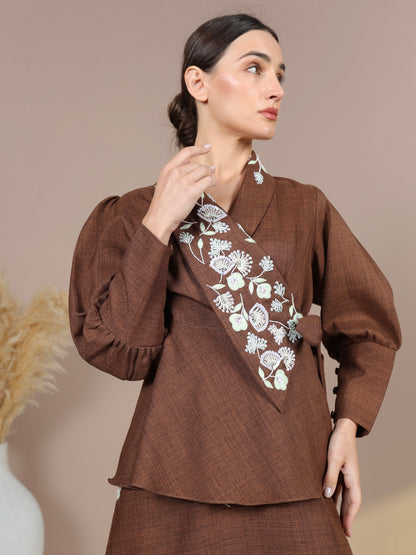 Liea Luxury Linen Skirt Set | طقم تنورة ليّا من اللينن الفاخر