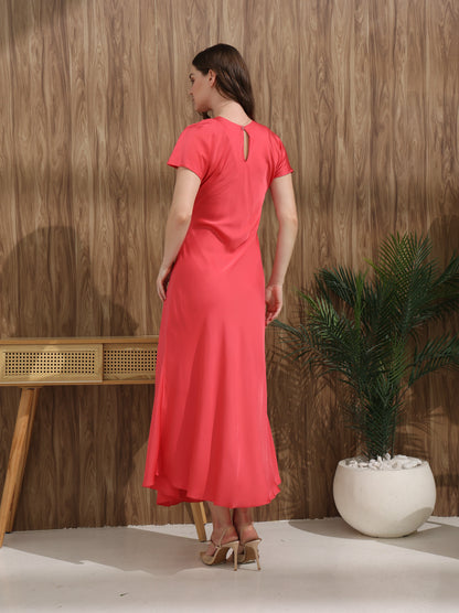 Star Dress | Hot Red