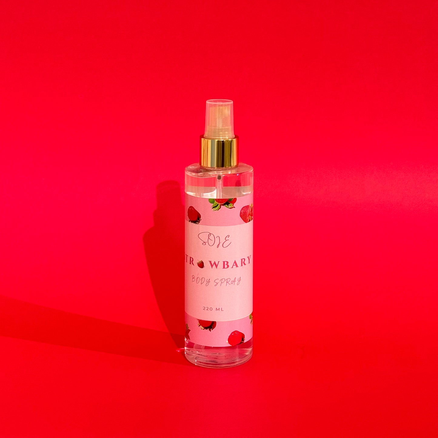 Strawberry body spray