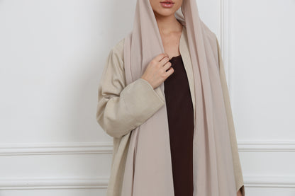 Linen Abaya Set ( 3 pieces )
