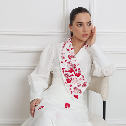 Liea Luxury Linen Skirt Set | طقم تنورة ليّا من اللينن الفاخر