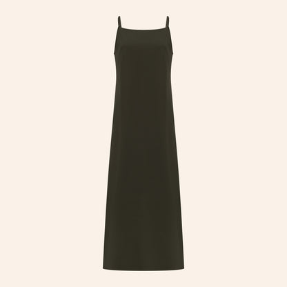 Classic dress | dark green