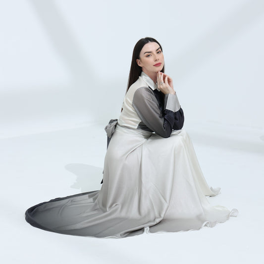 Silk Ombré Skirt | تنورة الاومبري الحرير