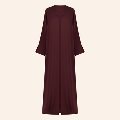Maroon Abaya | عباية عنابيه
