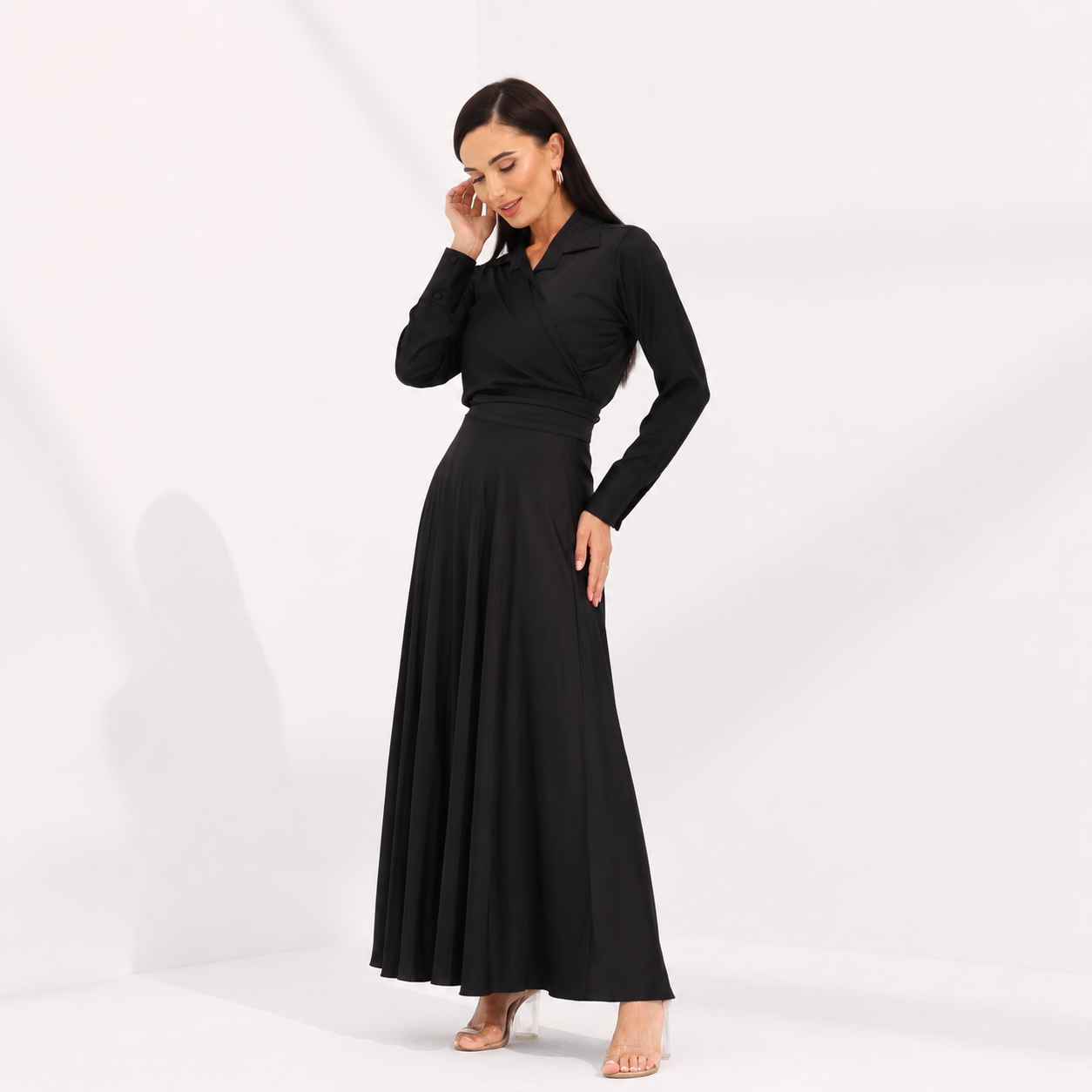 Soie Classic Skirt | Black