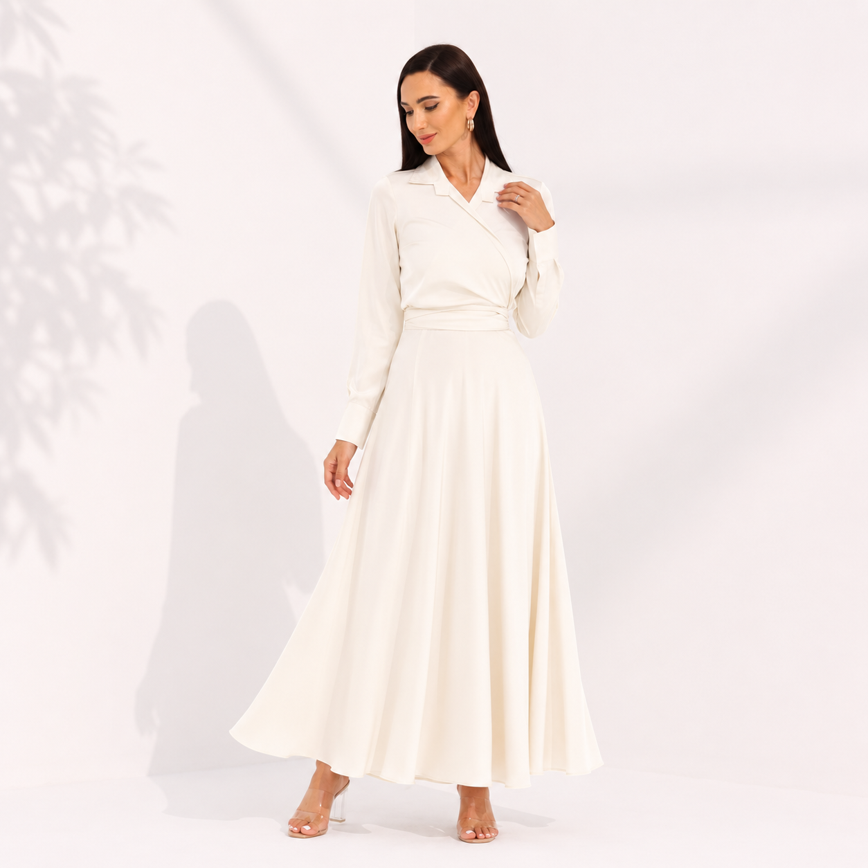 Soie Classic Skirt | Ivory