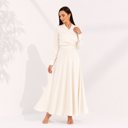 Soie Classic Skirt | Ivory