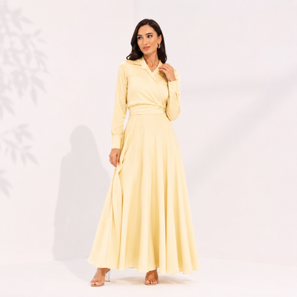 Soie Classic Skirt | Butter Yellow