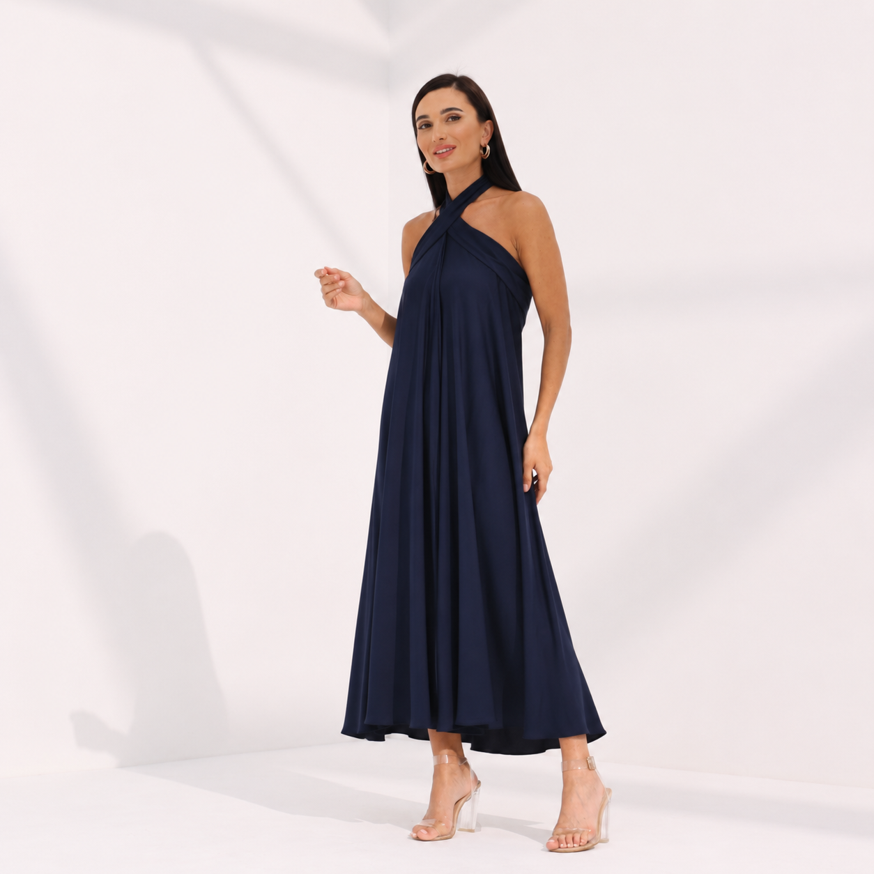 Soie Classic Skirt | Navy