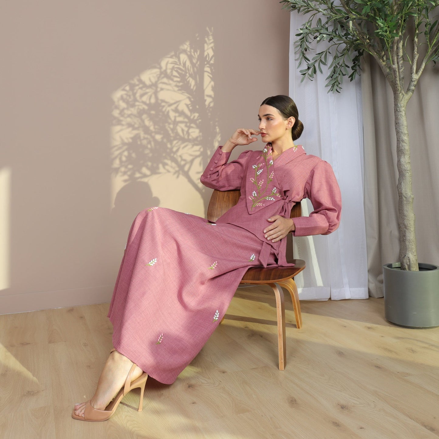 Liea Luxury Linen Skirt Set | طقم تنورة ليّا من اللينن الفاخر